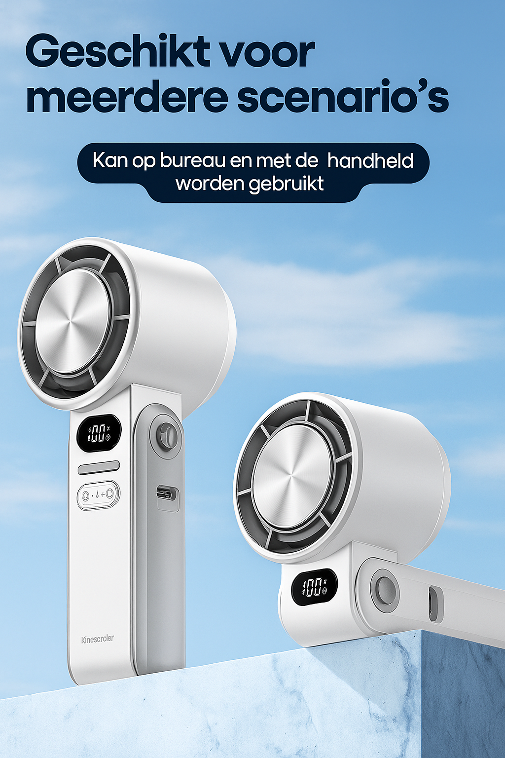 Blyzz™ Ventilator – Draagbare Power. Altijd Koel.